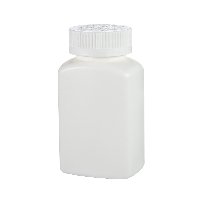 Botol HDPE Square Untuk Menyimpan Produk Penjagaan Kesihatan