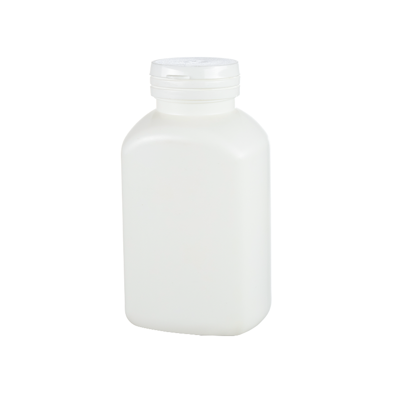 Botol Persegi HDPE 275ml Dengan Bahu condong