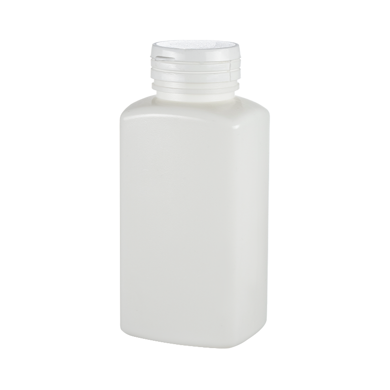 Botol Persegi HDPE Dengan Penutup Koyak Tarik